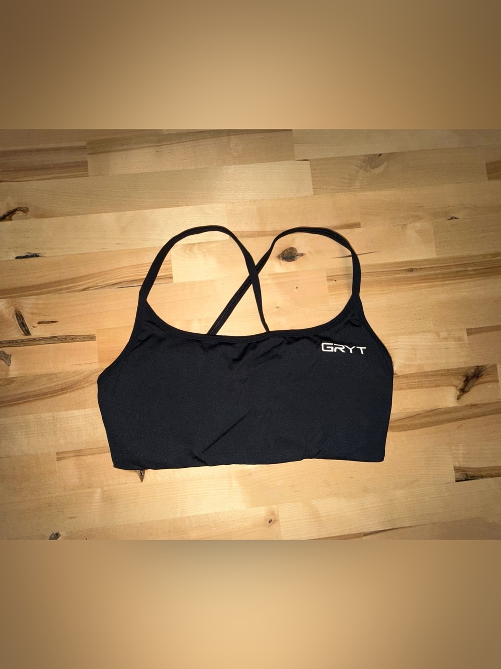 GRYT FITNESS WOMEN'S BACKLESS STRAPPY BRA